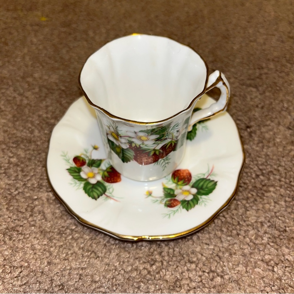 Vintage teacup and saucer